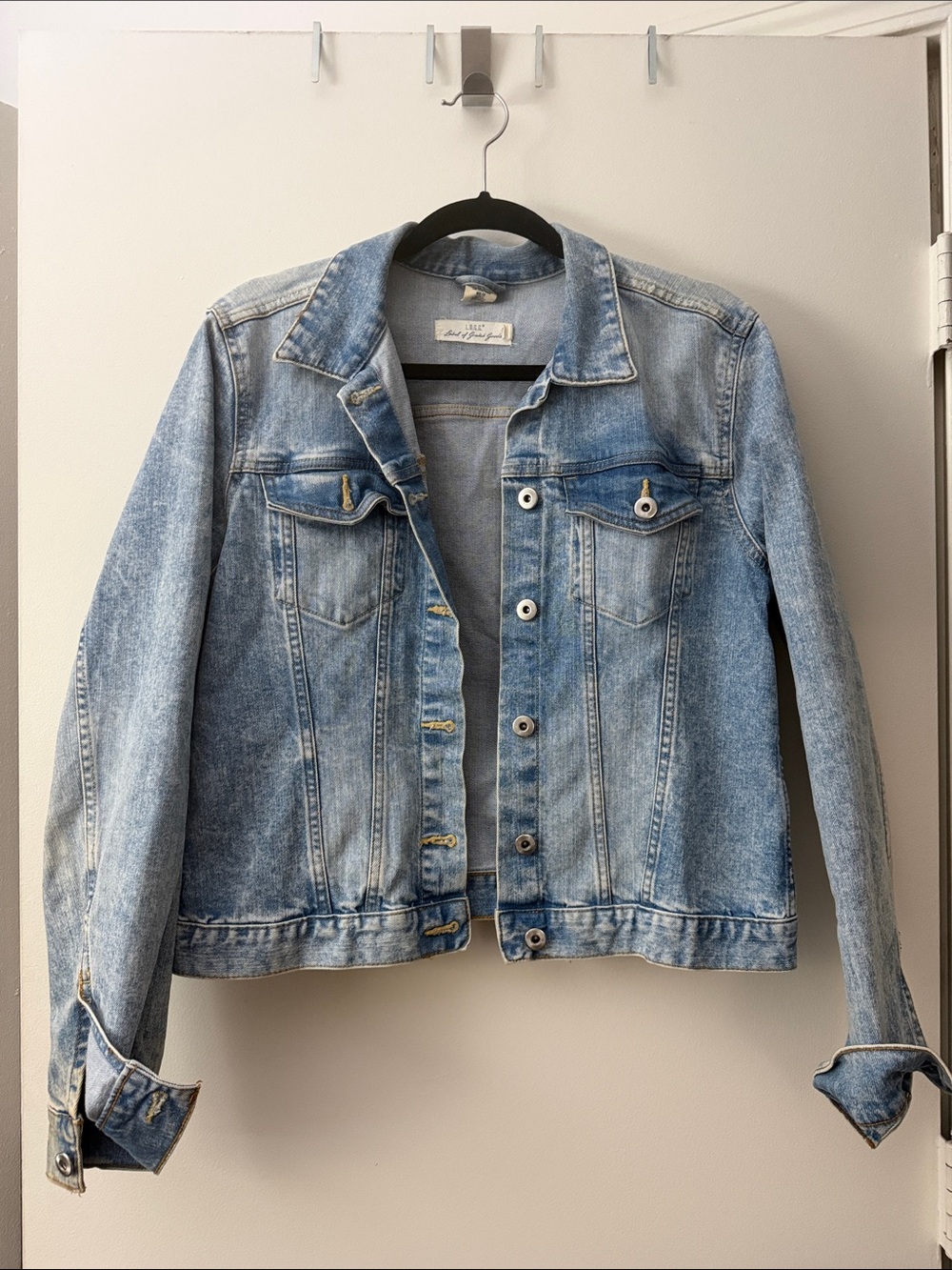 Wit & Wisdom Light Blue Denim Trucker Jacket - Women